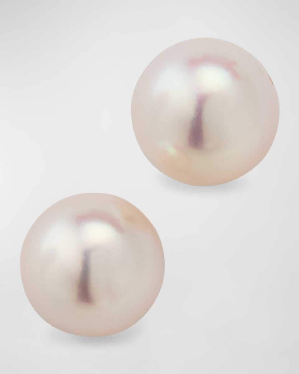 18k Yellow Gold Akoya Cult Pearl Earrings